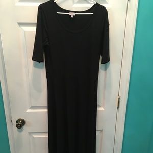 Black Lularoe Ana dress in XL